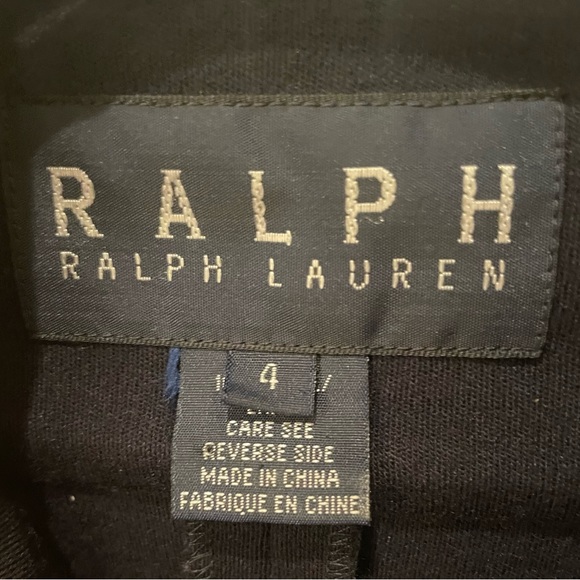 Ralph Ralph Lauren vintage navy wool shirt dress - maxi length - Picture 6 of 7